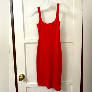 Red American Apparel bodycon dress